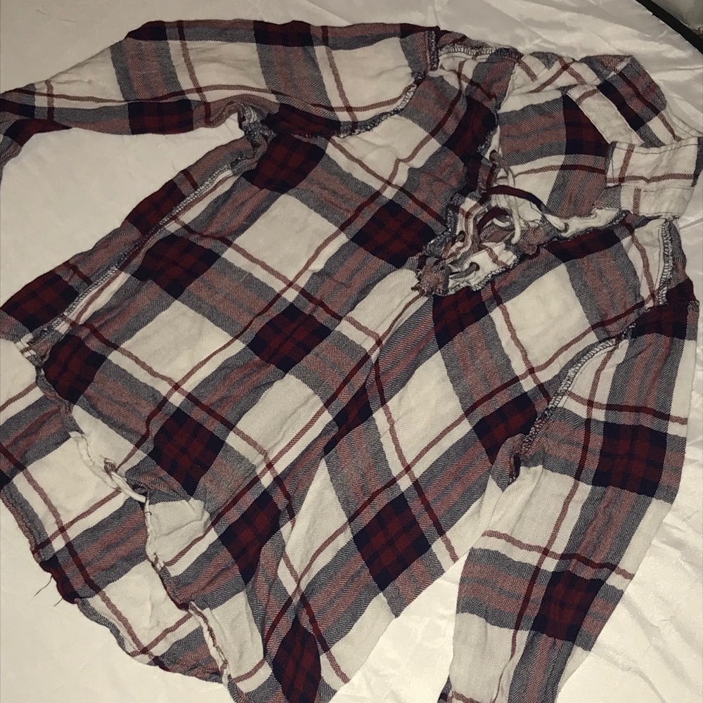 Plaid Flannel Tee